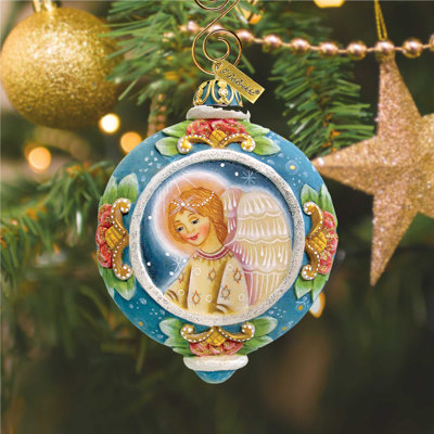 Ornement en forme d'ange Treasured Memories, collection Derevo