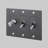 3G Buildings & Architecture 3 - Gang Combination Plate Standard Combination Wall Plate-104832833