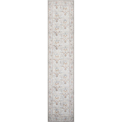 Tapis traditionnel Guljan couleur ivoire
