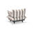Fatboy® Paletti Lounge Chair - Stripe Cacao