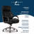 La-Z-Boy® Nova Executive Office Chair, Patented AIR Ergonomic Support Technology®, High-Back Premium Comfort & Support, Vegan PU Leather-93486612