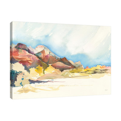 "Western Vista", toile tendue par Kristy riz