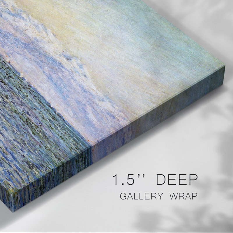 «The Old Fort in Antibes» par Monet-Gallery, toile tendue, H 32 po x l 48 po