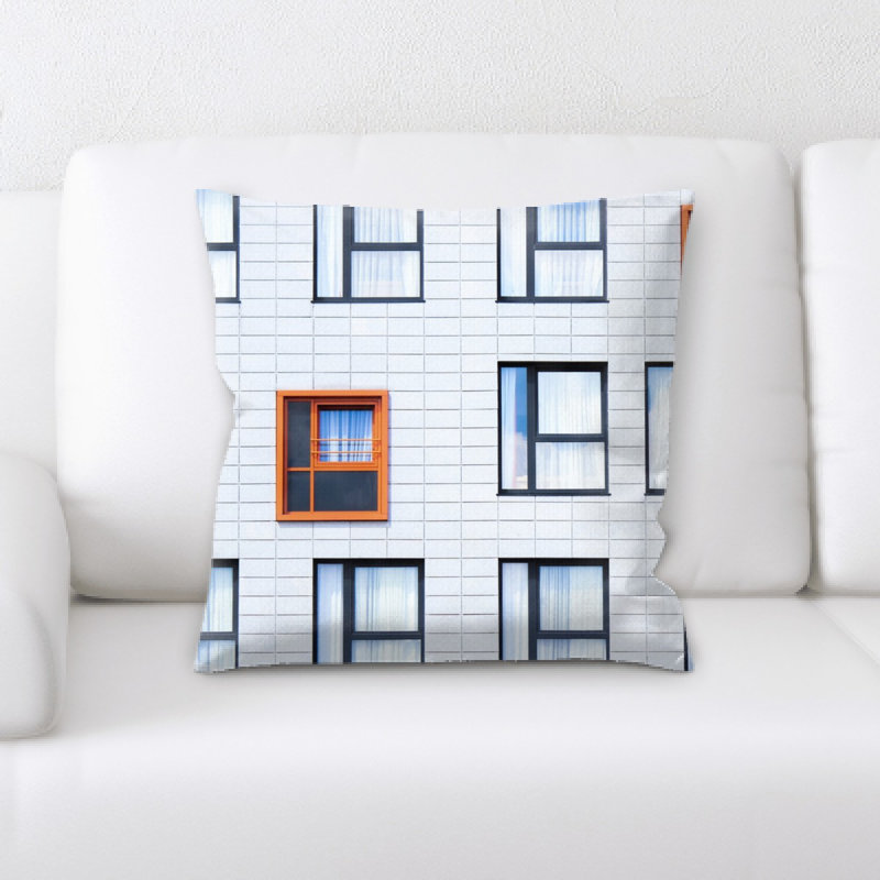 Microsuede Throw Pillow