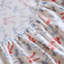 Ensemble de draps 4 pièces 100% coton, avec imprimé Happy Bows