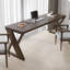 Bureau moderne et simple en bois massif-845975407