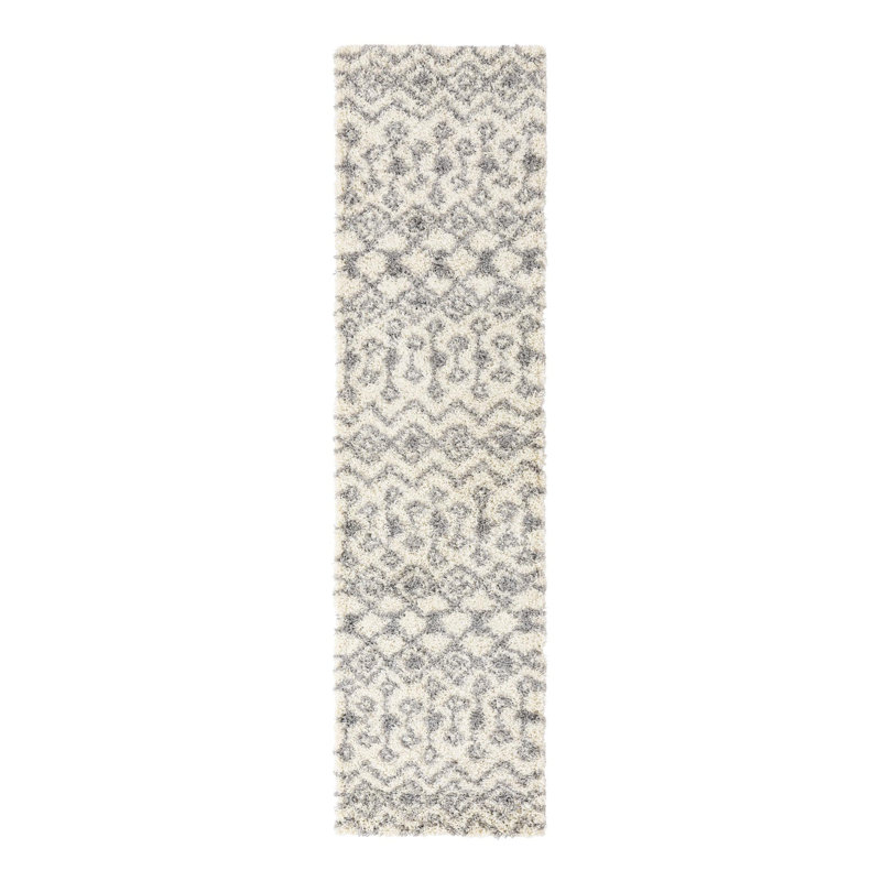 Birte Geometric Indoor Rug, Runner 2'7" x 10'