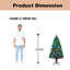 Lighted Artificial Christmas Tree-505459249