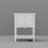 2-Drawer Nightstand With Open Shelf, Carved Floral Detail, And Turned Legs-478461510
