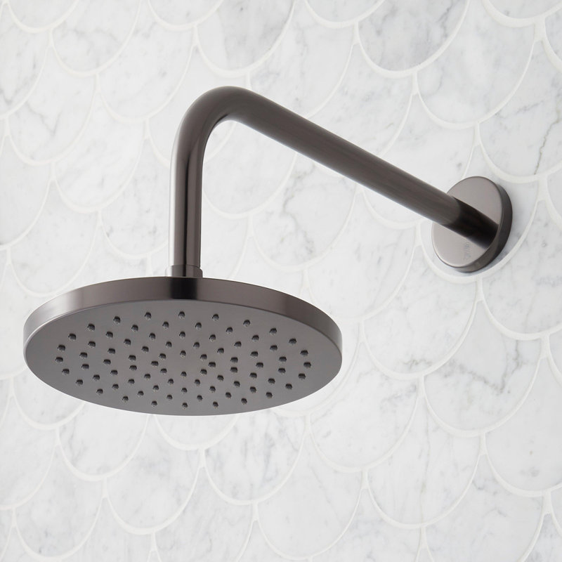 Lexia Pressure Balance Tub And Shower Set, Gunmetal