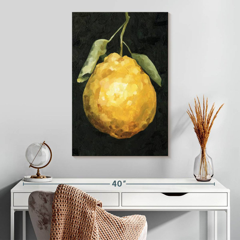 Yarlin Dark Lemon II, 30" H x 20" W