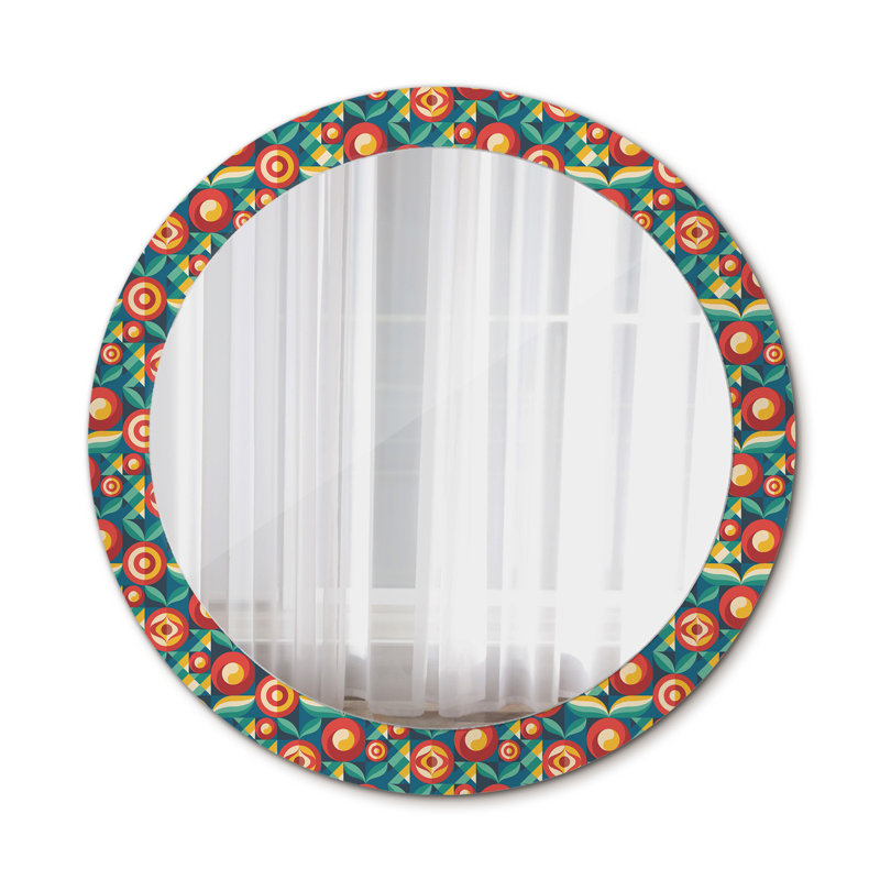 Huldar Glass Flat Wall Mirror