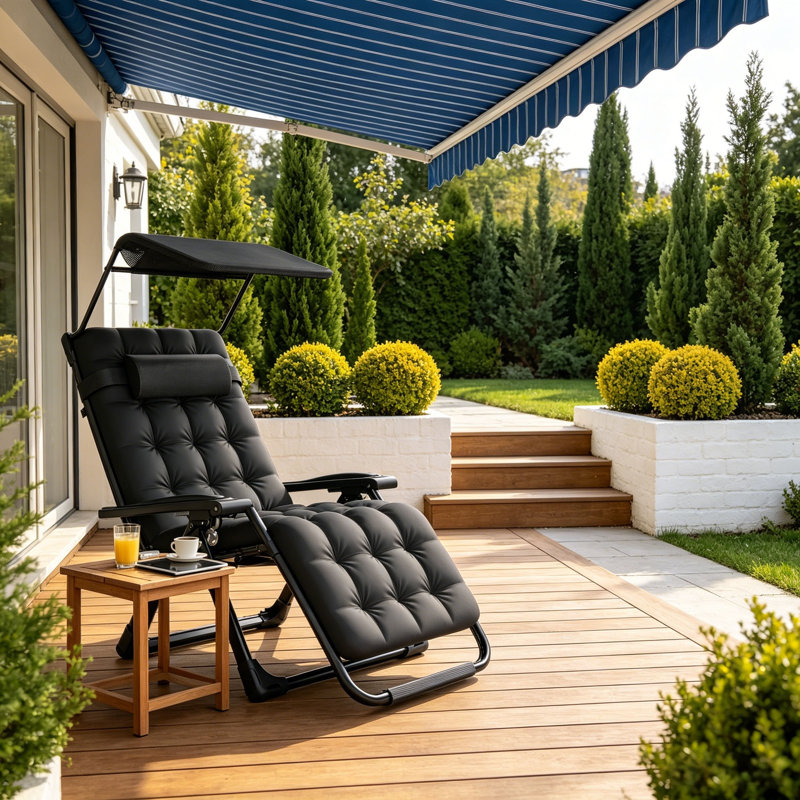 Fauteuil Zero Gravity, 1, Black