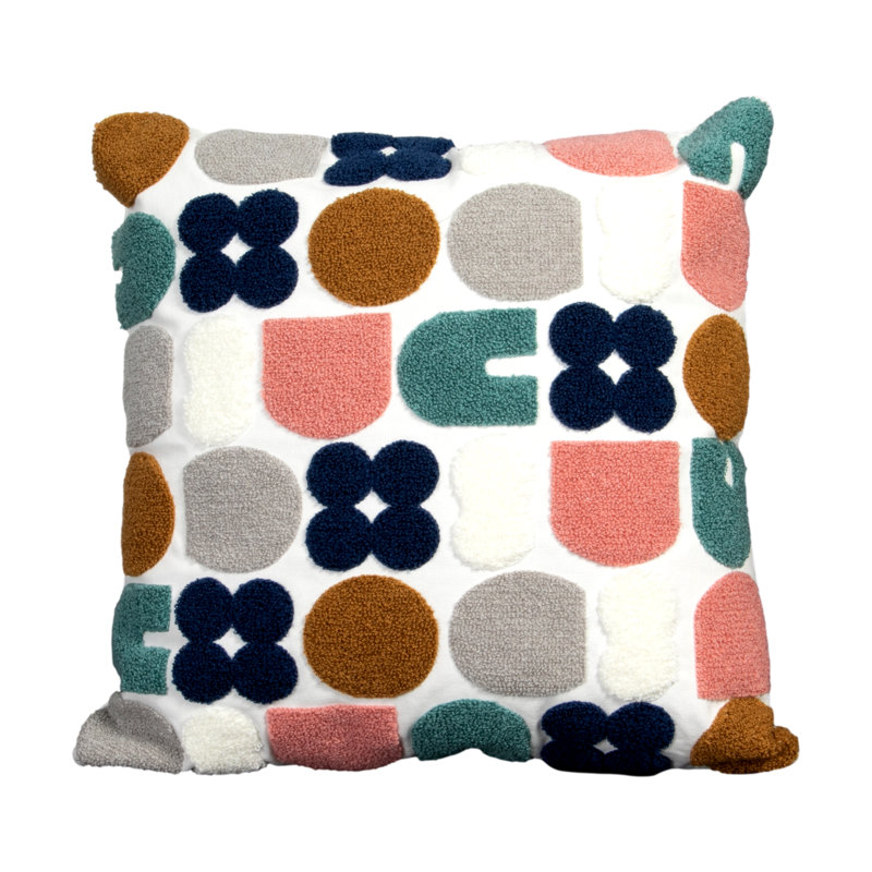 Abstract Shapes Back Cushion