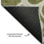 Tapis olive Prisco lavable à la machine de qualité supérieure-933558362