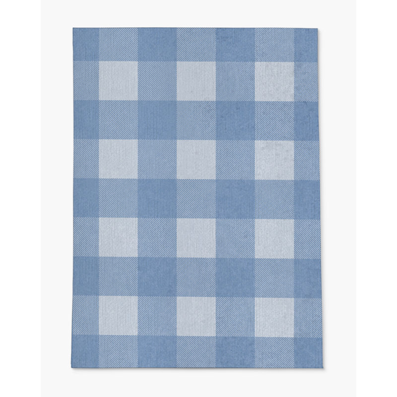 Tapis de chaise rectangulaire Chico, L 36 po x L 60 po, Pervenche