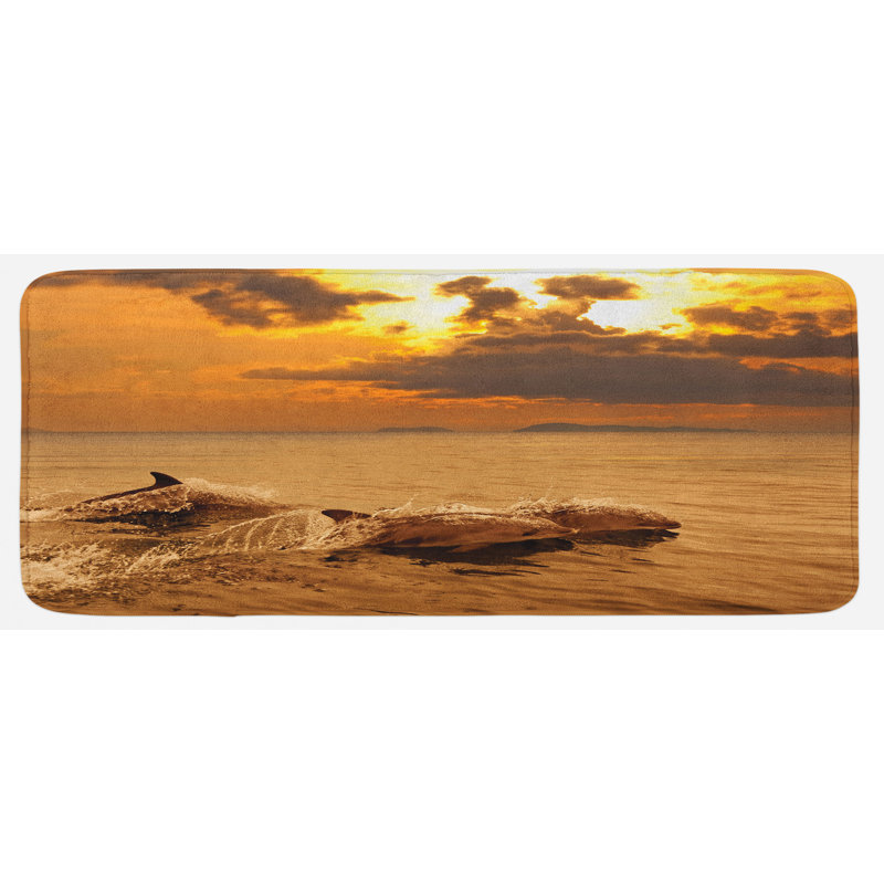 Tapis de cuisine sea animaux