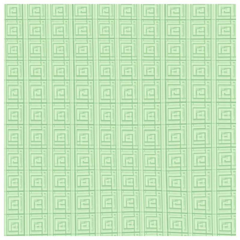 Green Greek Key Pattern Comforter, Twin Extra Long