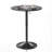 Valencia Holton Adjustable Height Round Bar Table Bistro Pub Table With Sturdy Metal Base And MDF Top For Dining Room, Kitchen, Or Patio-2118374343-2118374339-2129292925