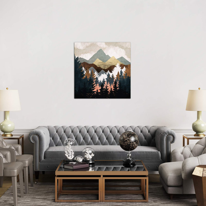 Forest View by SpaceFrog Designs - Wrapped Canvas Giclee Art Print, 45.72 cm H x 45.72 cm W x 1.91 cm D
