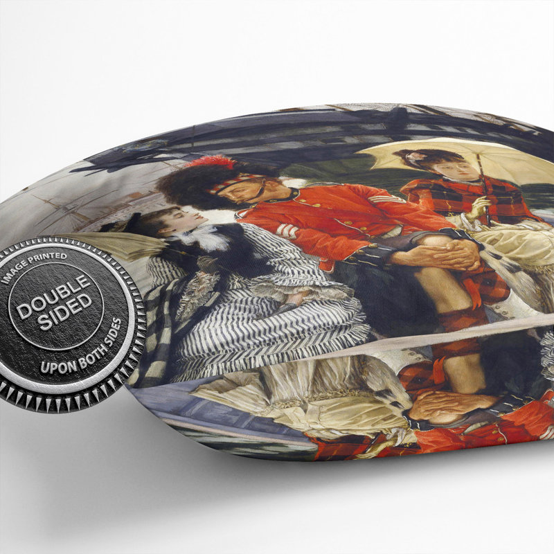 Portsmouth Dockyard Square Throw Cushion, 40cm H x 40cm W x 15cm D