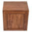Aarons 40cm W Solid Wood Bedside Table