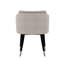 Inola Upholstered Velvet Dining Chairs - Ergonomic Soft Back with Metal Legs - Armchair for Dining Room Living Room Restaurants-34272961-104936304-104936308