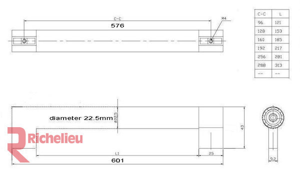 Dimensions du produit