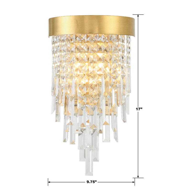 Steel Flush Mounted Sconce