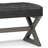 Salinger 48"W Vegan Leather Contemporary Modern Large Ottoman Bench with Quilted Stitching-559618762