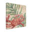 «Trademark Fine Art June Erica Vess Damask Crab IV», art mural sur toile-1127667785