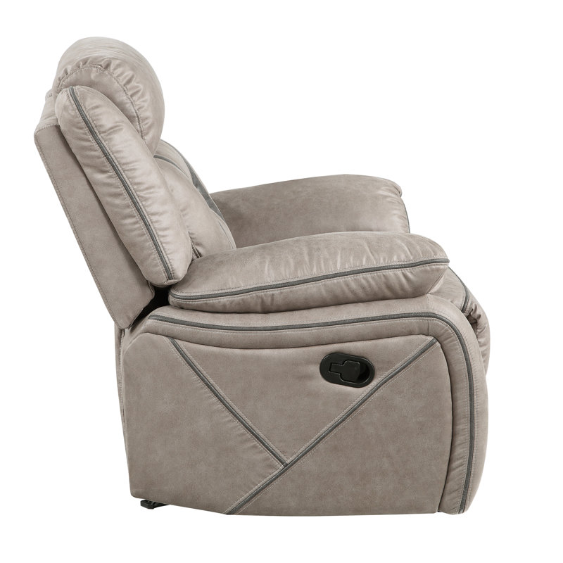 Folger Faux Leather Recliner