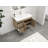 Carliss 35.5'' Single Bathroom Vanity with Acrylic Top-632725776-632725779