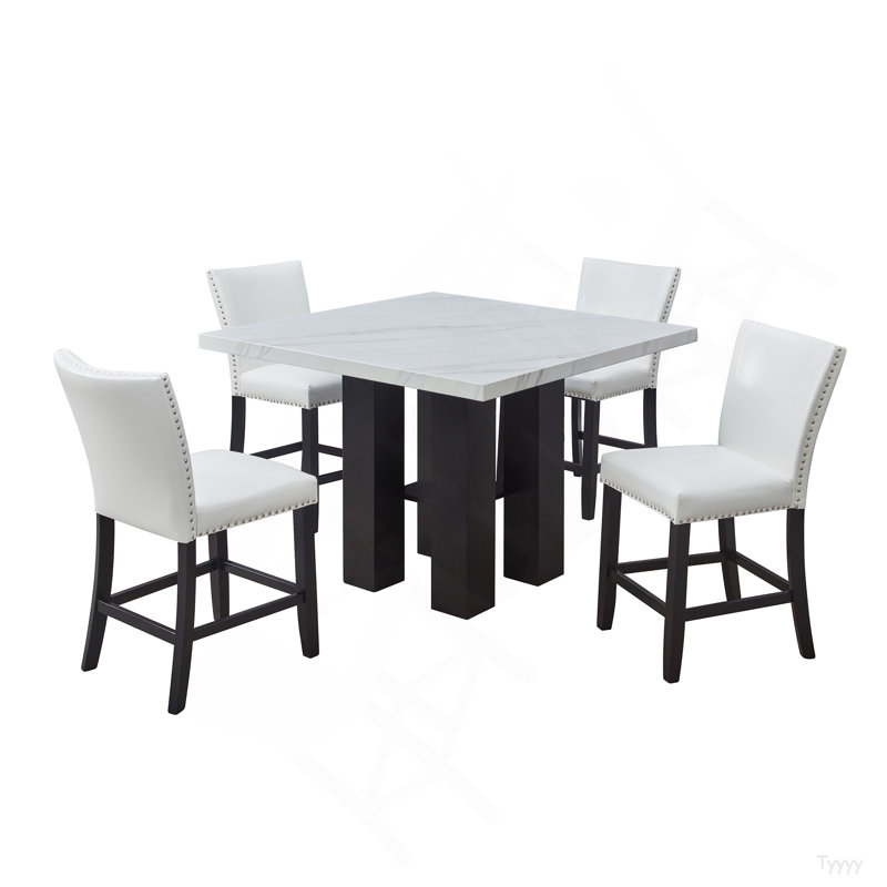 Fauteuil en polyuréthane 2pc, Blanc