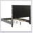 Malcolm Grey Upholstered Queen Wingback Bed