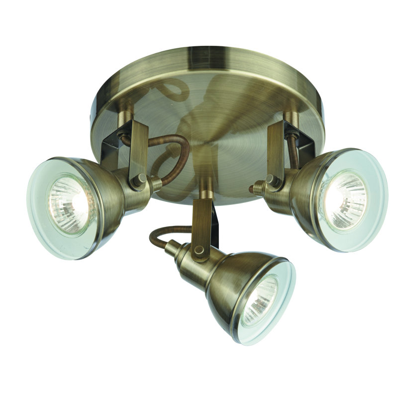 Colesville Spotlight, Antique Brass