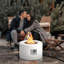  40,000 Btu Outdoor Fire Pit Table Set W/ Tank Holder Stainless Steel Burner