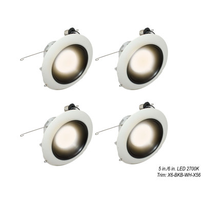 7.5'' Dimmable Air-Tight Standard Recessed Lighting Kit