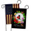Drapeau de jardin tropical en polyester 18 x 13 po à 2 côtés Tropical Z