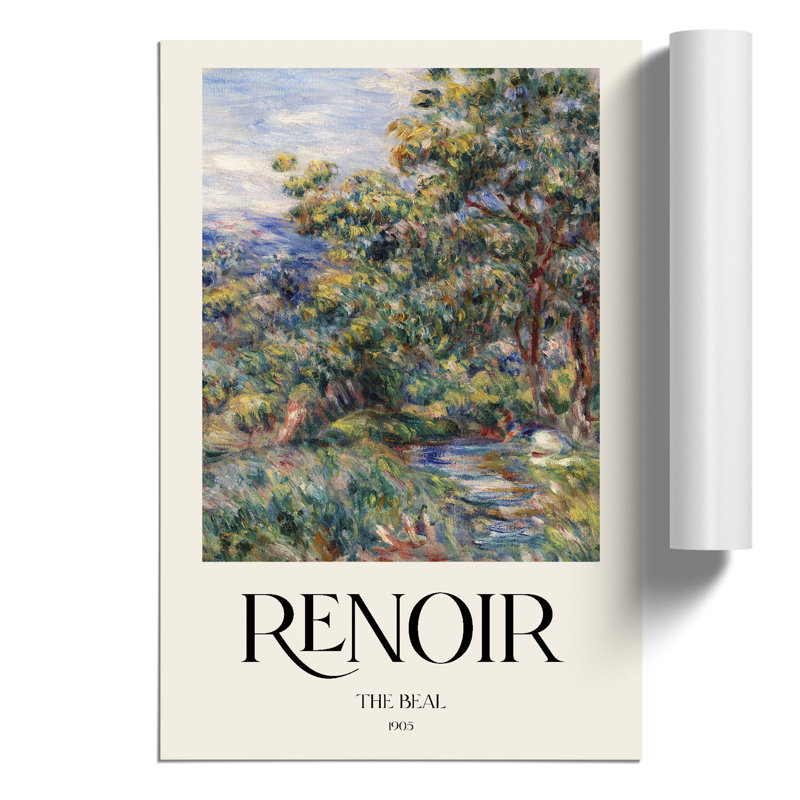 Le Beal Print by Pierre Auguste Renoir - Frameless Print, 42cm H x 30cm W x 0.1cm D