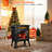  17" Cathedral Electric Fireplace, 1500W Heater With Realistic Dancing Flames, 4 Flame Colors, Remote Control, Overheat Protection, For Indoor Home, Office, Living Room-856430869