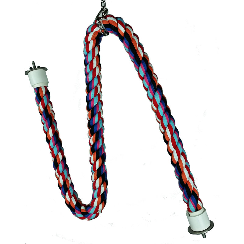 Happy Beak 1.25" Diameter Bird Rope Perch