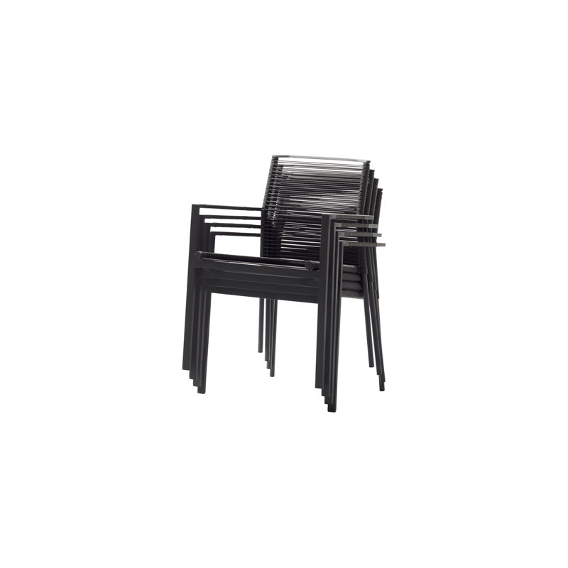 Edge Metal Patio Dining Armchair