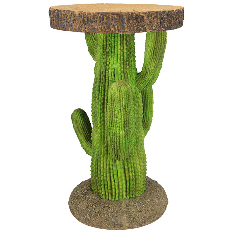 Saguaro Cactus Sculptural Side Table