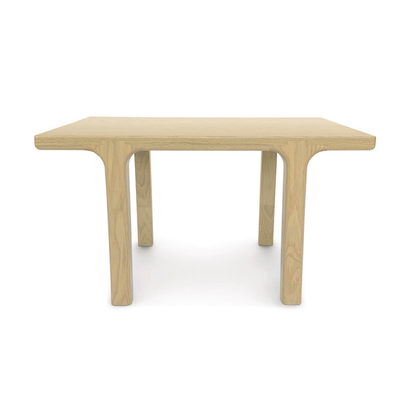 Sierra Solid Wood Coffee Table, Taupe Oak