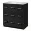 Meuble-lavabo avec lavabo, 2 tiroirs et 3 portes-1080059312