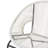 Outdoor Patio White Wicker Loveseat-1421425903