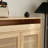 Solid wood furniture storage shoe cabinet