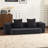Ebern Designs Transformable Sectional Sofa with 3 Ottoman Stools-1162670966