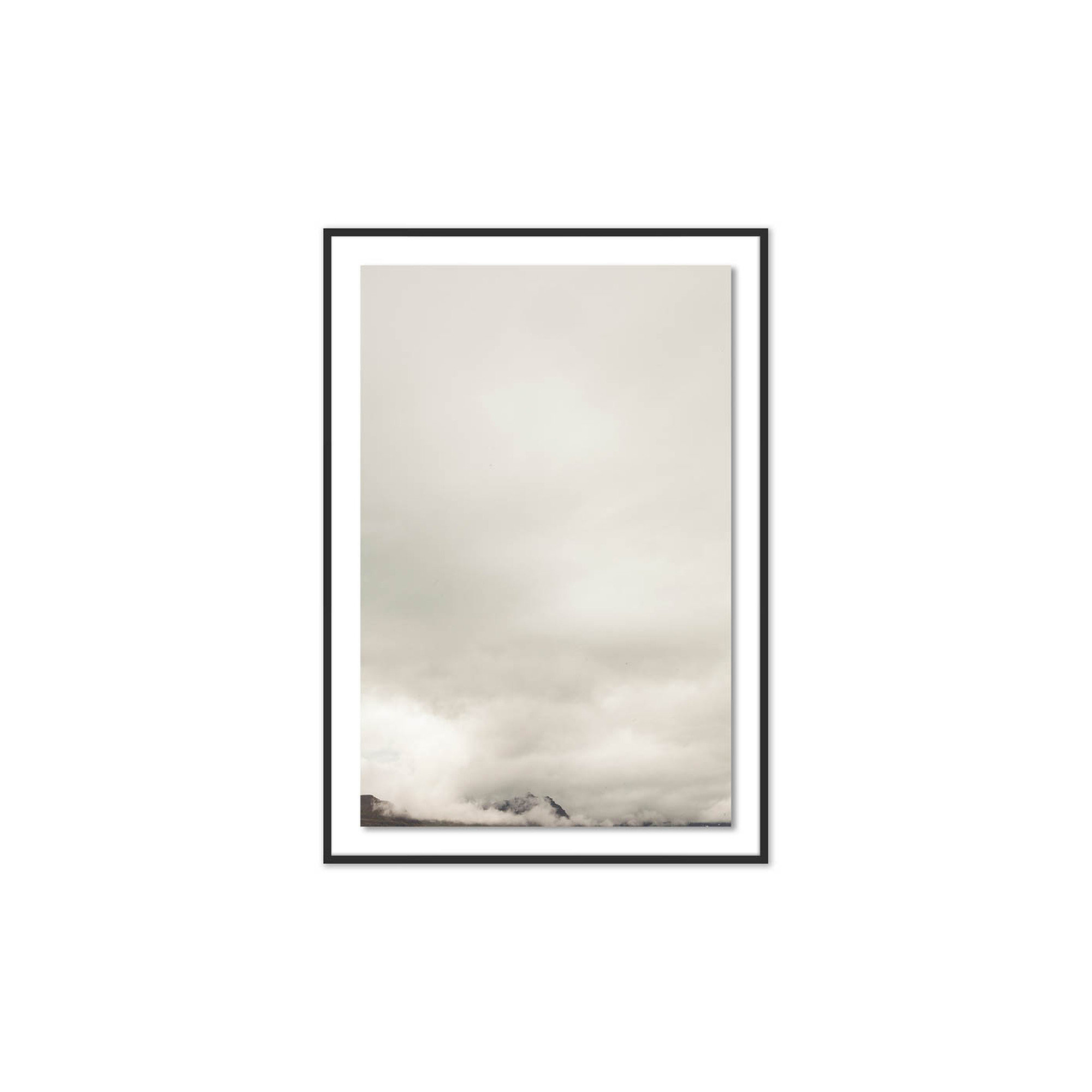 Clouds 11 by Riley Ryan, Black, 60" H x 42" W x 2.5" D